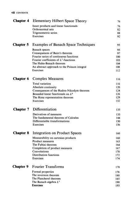 Real and Complex Analysis (Rudin)