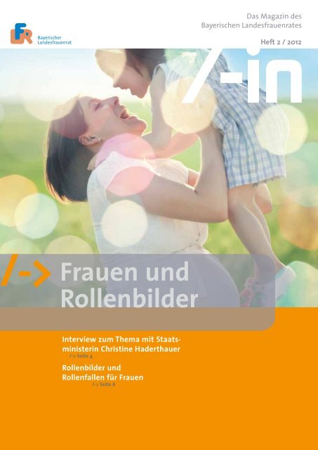 Frauen und Rollenbilder - Bayerisches Staatsministerium fÃ¼r Arbeit ...