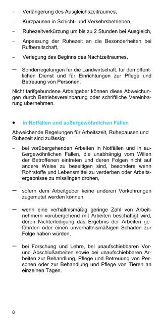 Arbeitszeitgesetz - Bayerisches Staatsministerium fÃ¼r Arbeit und ...