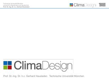 Prof. Dr.-Ing. h.c. Gerhard Hausladen, Technische UniversitÃ¤t ...