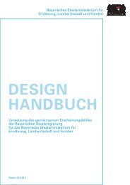 Designhandbuch 3,2 MB - Bayerisches Staatsministerium fÃ¼r ...