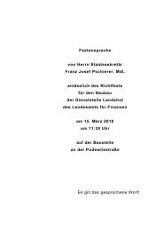 Dienststelle Landshut - Bayerisches Staatsministerium der Finanzen ...