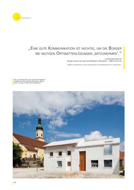 Abschlussbericht des Modellvorhabens - Bayerisches ...