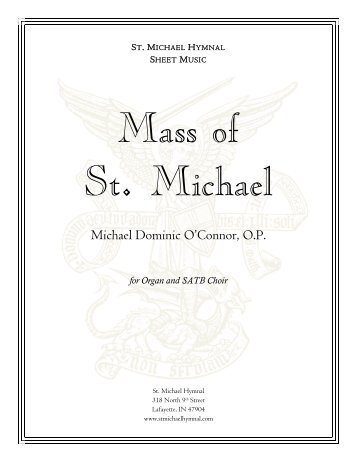 Full Score - The St. Michael Hymnal