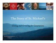 The Story of St. Michael's - St. Michael's Episcopal Cathedral