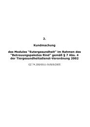 2. TGD-Kundmachung / Eutergesundheit (pdf, 815 KB)