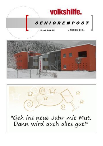 Ausgabe 11 - JÃ¤nner 2014 - Volkshilfe Steiermark