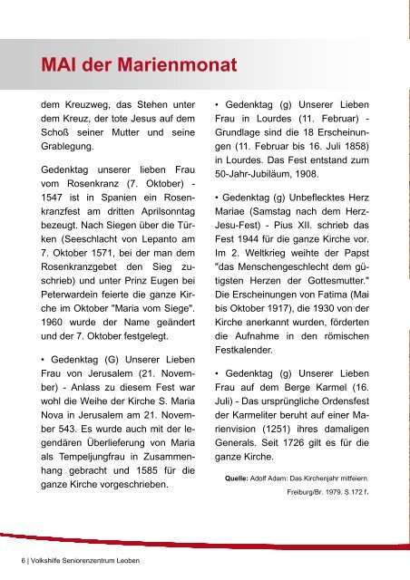 Hauszeitung Ausg. 2 - Volkshilfe Steiermark