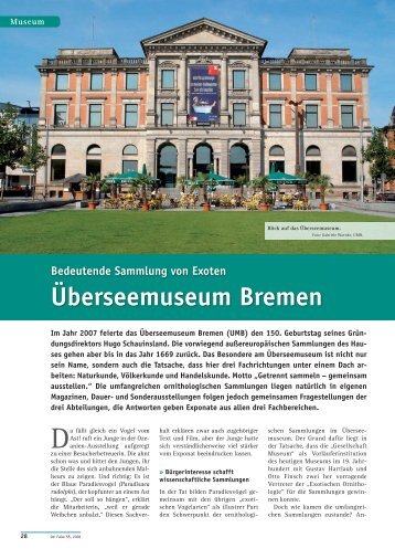 Überseemuseum Bremen - Der Falke