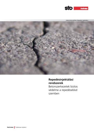 RepedÃ©sinjektÃ¡lÃ¡si rendszerek Betonszerkezetek biztos vÃ©delme a ...