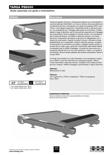 TARGA PS6000 - Stobag