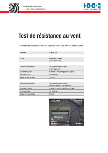 Test de rÃ©sistance au vent - PDF - Stobag