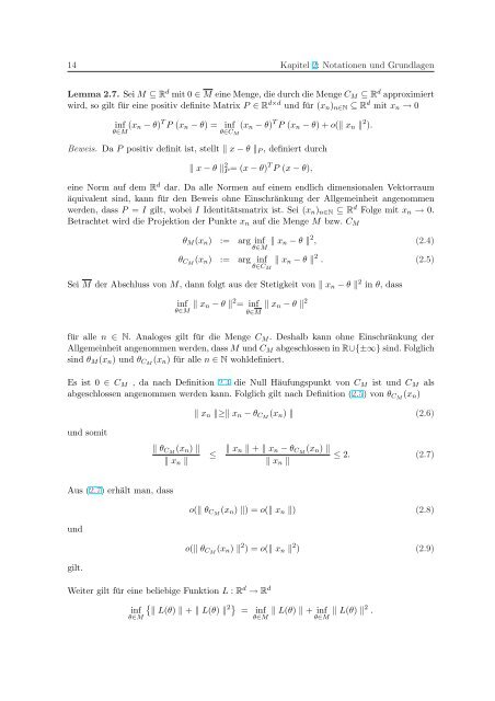 Die asymptotische Verteilung des Likelihood-Quotienten-Tests für ...