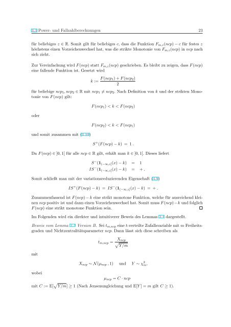 Die asymptotische Verteilung des Likelihood-Quotienten-Tests für ...