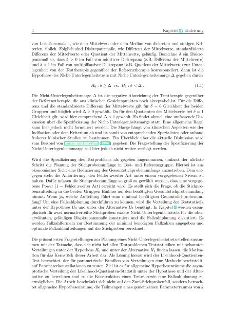 Die asymptotische Verteilung des Likelihood-Quotienten-Tests für ...