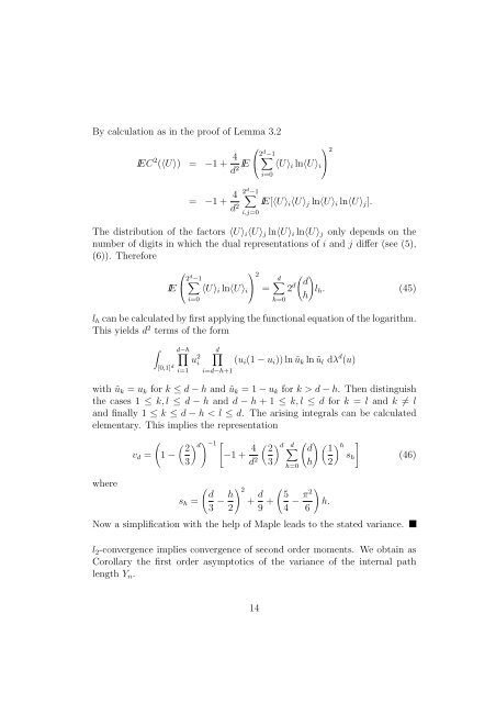 On the Internal Path Length of dâdimensional Quad Trees