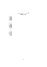 Gruppe Nr. 1 ¨Ubungsleiter: Carina Brugger Zeit: Mittwoch 10â12 ...