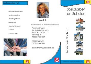 Flyer Schulsozialarbeit an der Realschule (PDF)