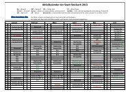 Abfallkalender der Stadt Stockach 2013