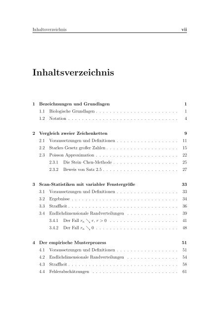 Muster und Alignments in zufÃ¤lligen Zeichenketten - Abteilung fÃ¼r ...