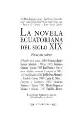 La novela ecuatoriana - Stockcero