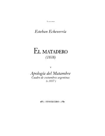 El matadero - Stockcero