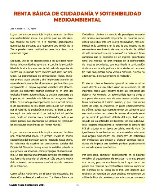 Revista Pesca septiembre 2014