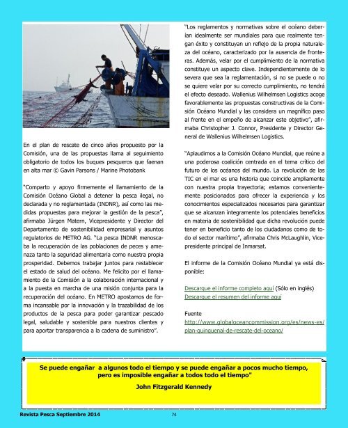 Revista Pesca septiembre 2014