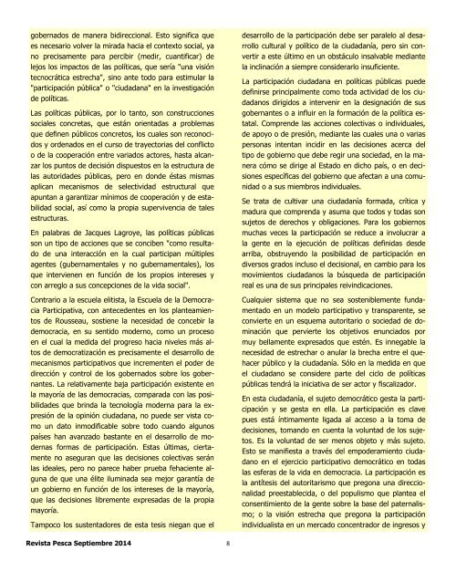 Revista Pesca septiembre 2014