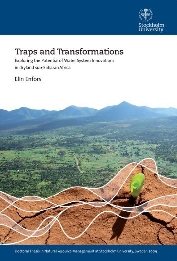 Traps and Transformations - Stockholm Resilience Centre