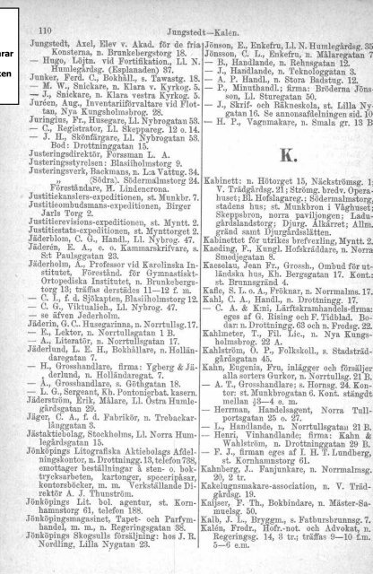 Namnregister K-L