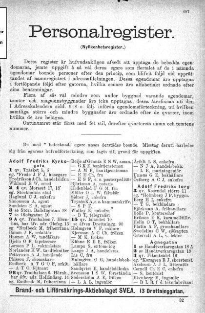 Personalregister A-C