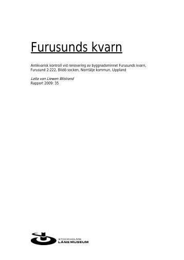 Furusunds kvarn - Stockholms läns museum