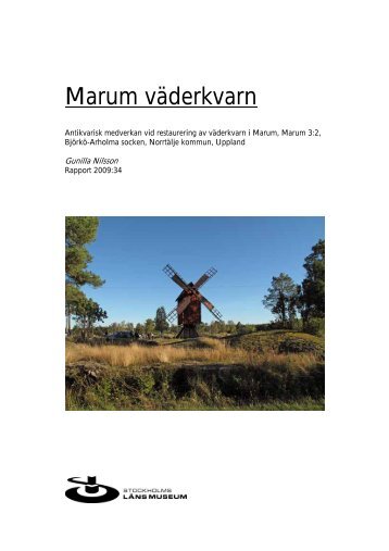 Marum väderkvarn - Stockholms läns museum
