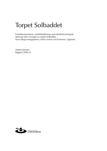 Torpet Solbaddet - Stockholms läns museum