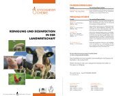 reinigung und desinfektion in der landwirtschaft - STOCKMEIER ...