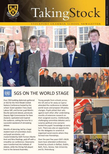 TakingStock - Stockport Grammar School