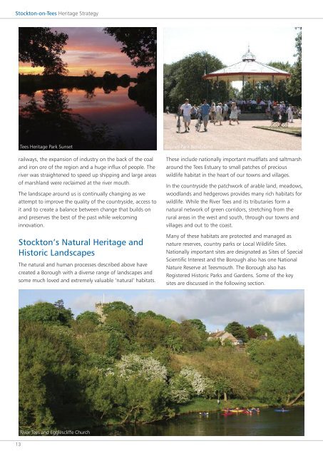 Heritage Strategy - Stockton-on-Tees Borough Council