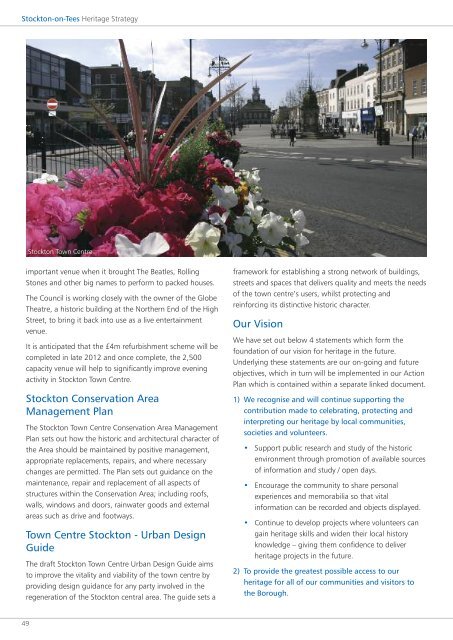 Heritage Strategy - Stockton-on-Tees Borough Council