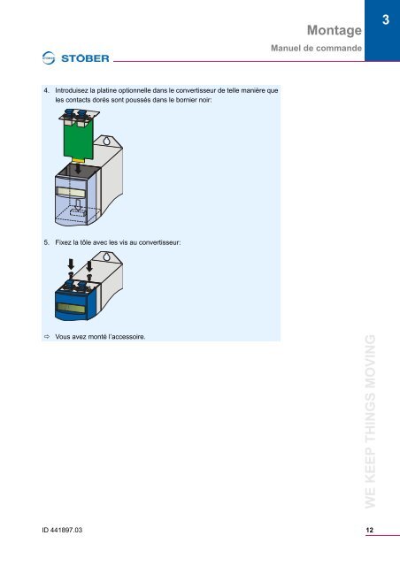 we keep things moving - STÃBER ANTRIEBSTECHNIK GmbH + Co ...