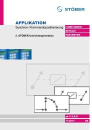 Verwendete Parameter - STÃBER ANTRIEBSTECHNIK GmbH + Co ...