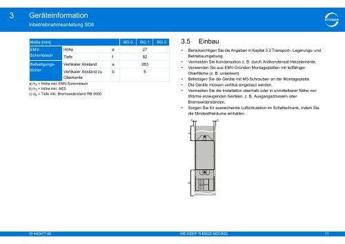 SD6 - STÖBER ANTRIEBSTECHNIK GmbH + Co. KG