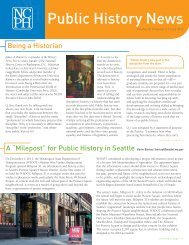 Public History News - National Council on Public History