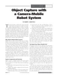 Object Capture with a Camera-Mobile Robot System - IEEE Xplore