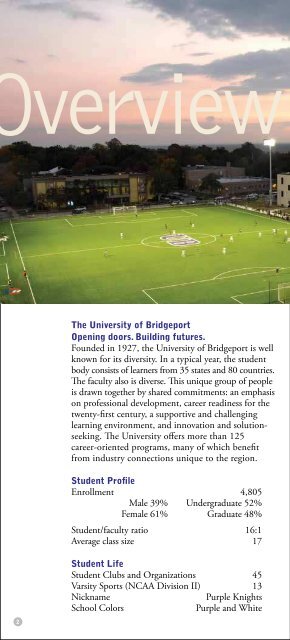 Overview - University of Bridgeport