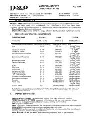 Lesco Stonewall Pre-Emergence Herbicide plus Fertilizer