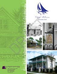 Historic Guidelines - City of Melbourne, Florida