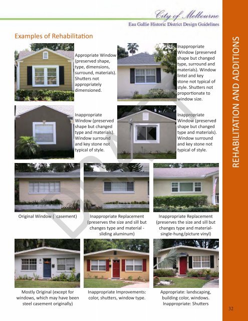 Historic Guidelines - City of Melbourne, Florida