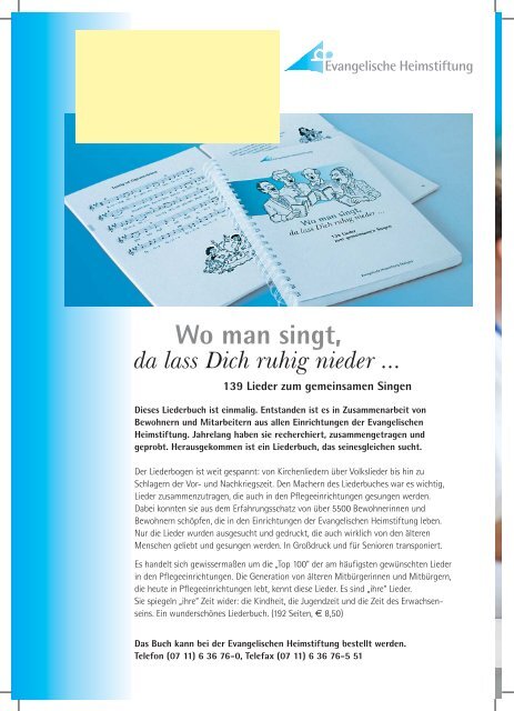 Das Magazin 3/2008 - Evangelische Heimstiftung