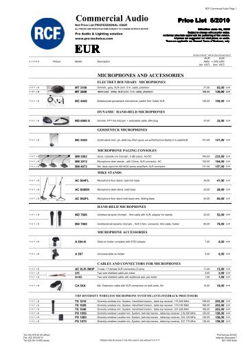 EUR - Pro-Technica